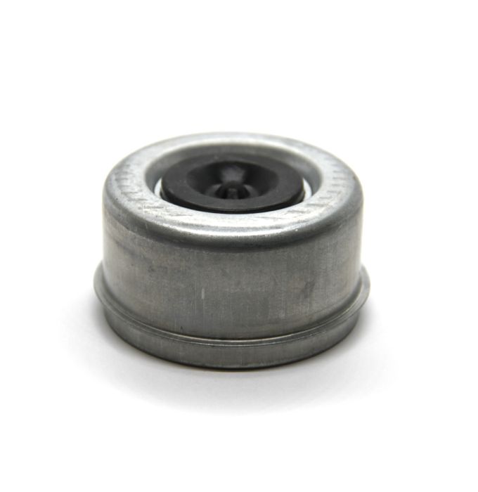 8 studs zinc plated E-Z Lube dust cap with black rubber - 4046Z