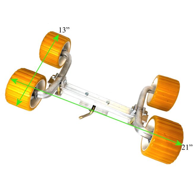 SEA LION 4-Wheel Wobble Roller Assembly - 20058