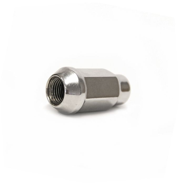 FRAMECO 1/2" x 1 3/4" chrome wheel nut for 3/4" 53208