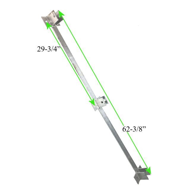 SEA LION Galvanized Tandem Spring Support Weldment - 30015
