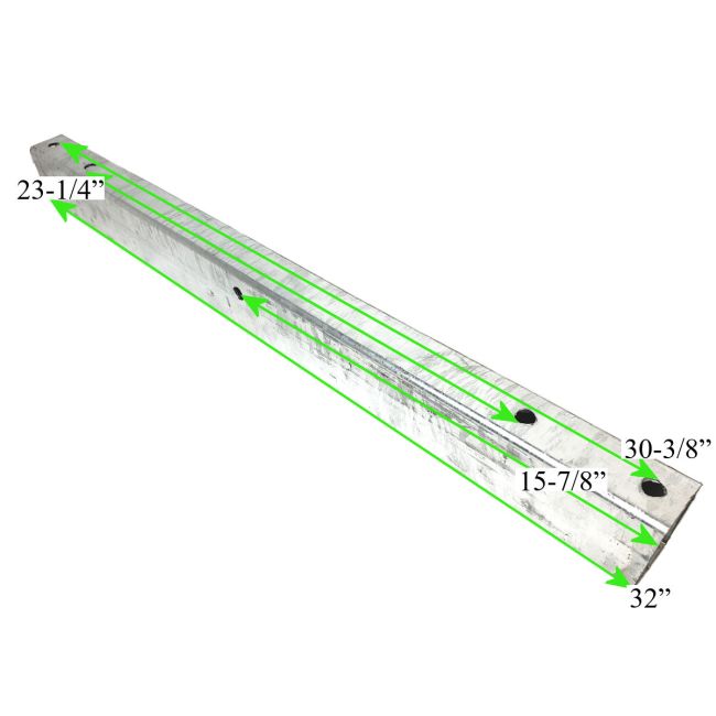 SEA LION Roller Pivot Bar 2" x 3" x 32" - 20010