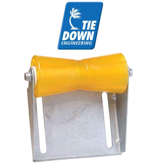 TIEDOWN 5" V-Keel Amber Roller Bracket Assembly - 86279