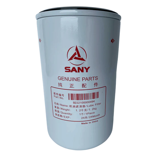 Sany Oil Filter (Replaces 60333601) B22210000049