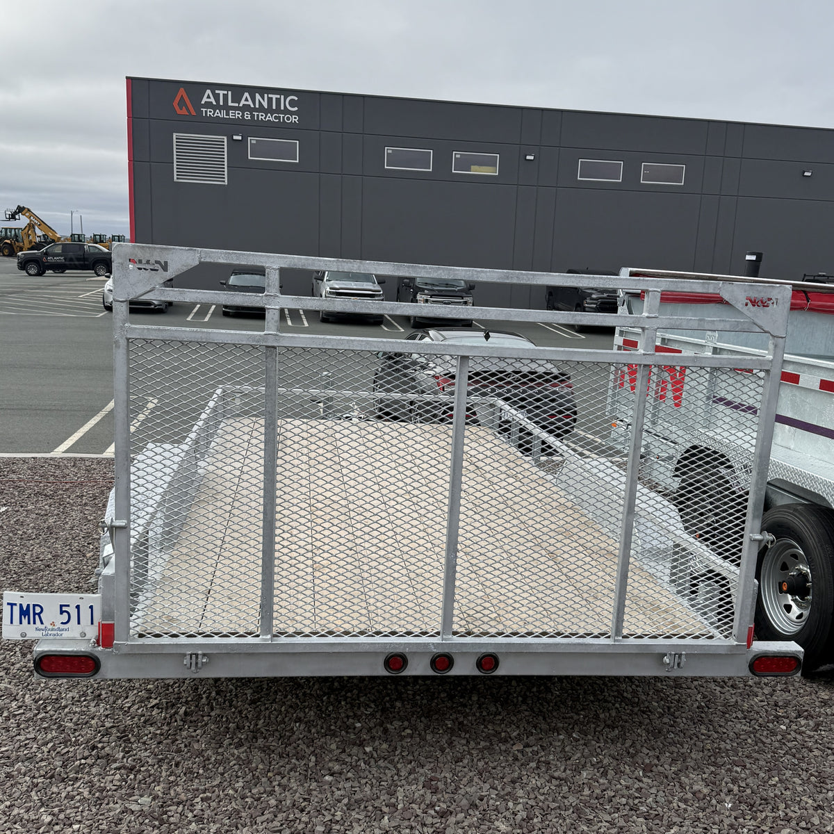 Used N&N Utility Series 7'x14' tandem axle (1 axle with with brakes)