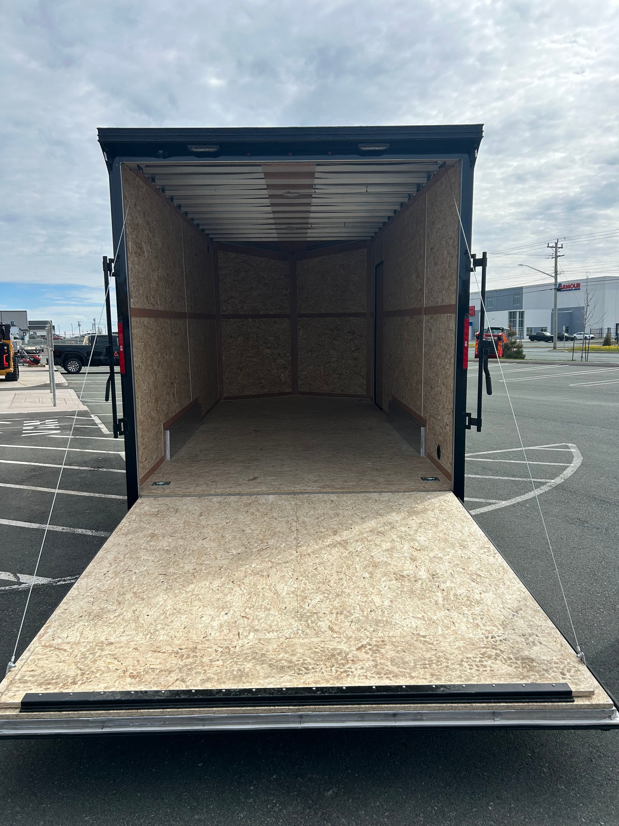 Weberlane 7.5'X16' tandem axle Blackout package