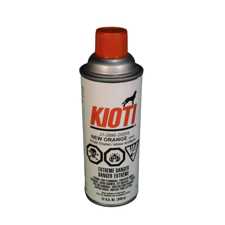 Kioti New Orange Spray Paint 2005 – 2019, 12 oz. - J1-2886-2005S