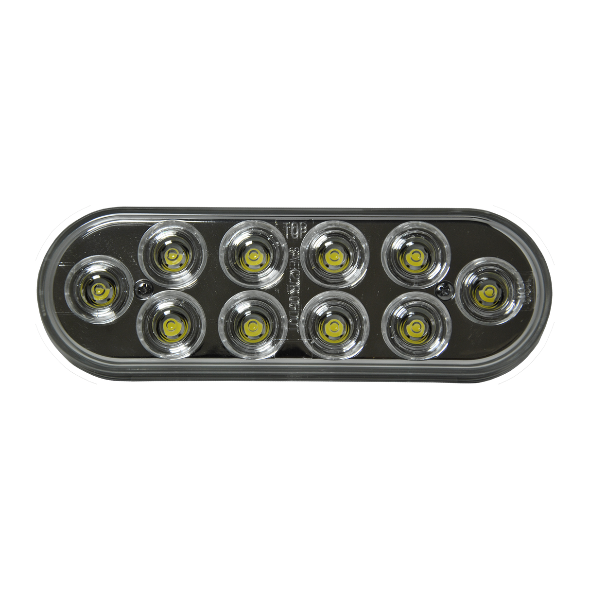 LED Oval BackUp Lamp - Clear - LED2238-10C