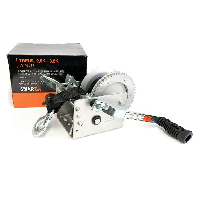 FRAMECO 2 WAY TRAILER WINCH W2500S