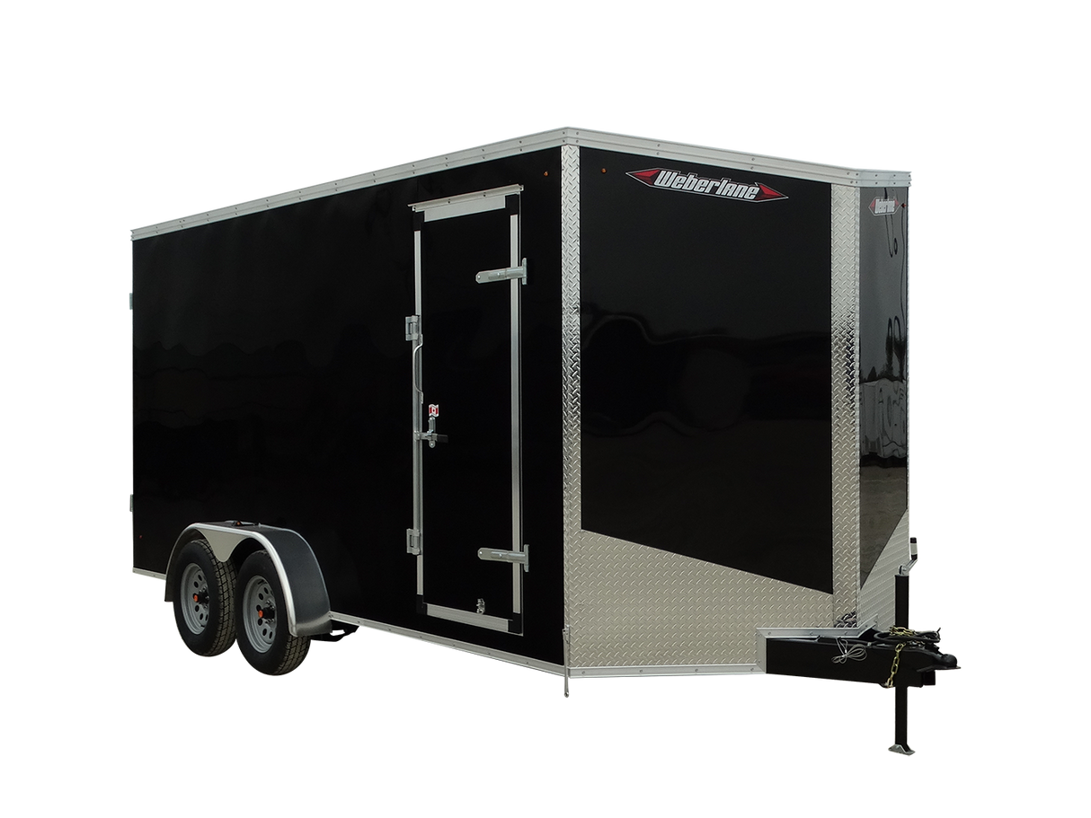 Weberlane 7.5'x 14' tandem axle Two Tone
