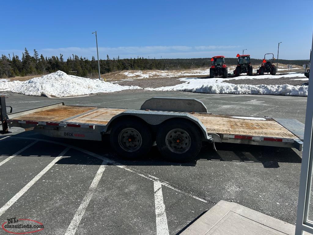Used 2018 K-Trail Gravity Tilt Trailer 14K