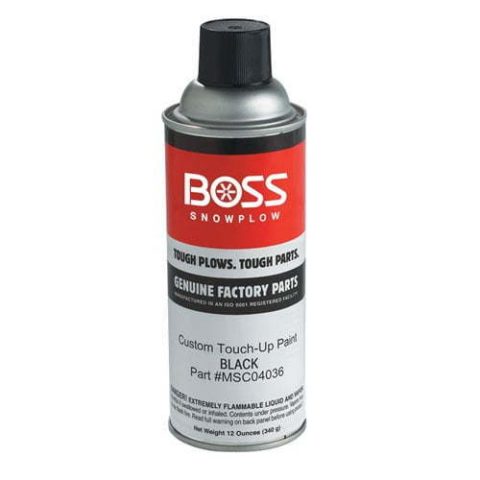 12 oz Touch Up Black Spray Paint MSC04036