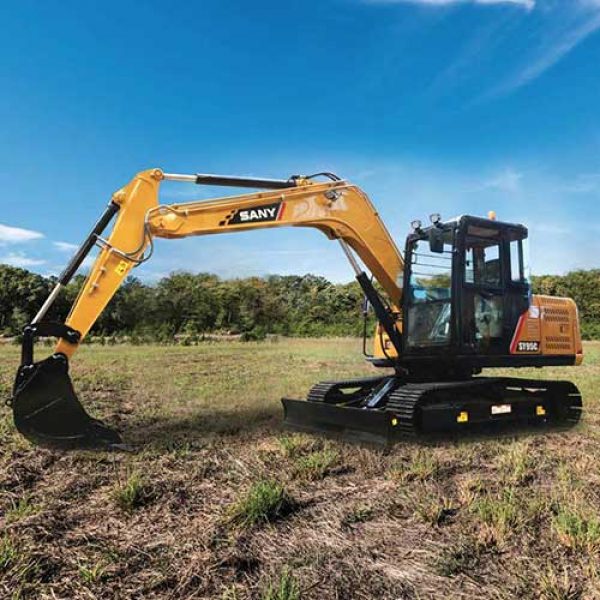 SANY SY95C Compact Excavator - Call for pricing and attachment options
