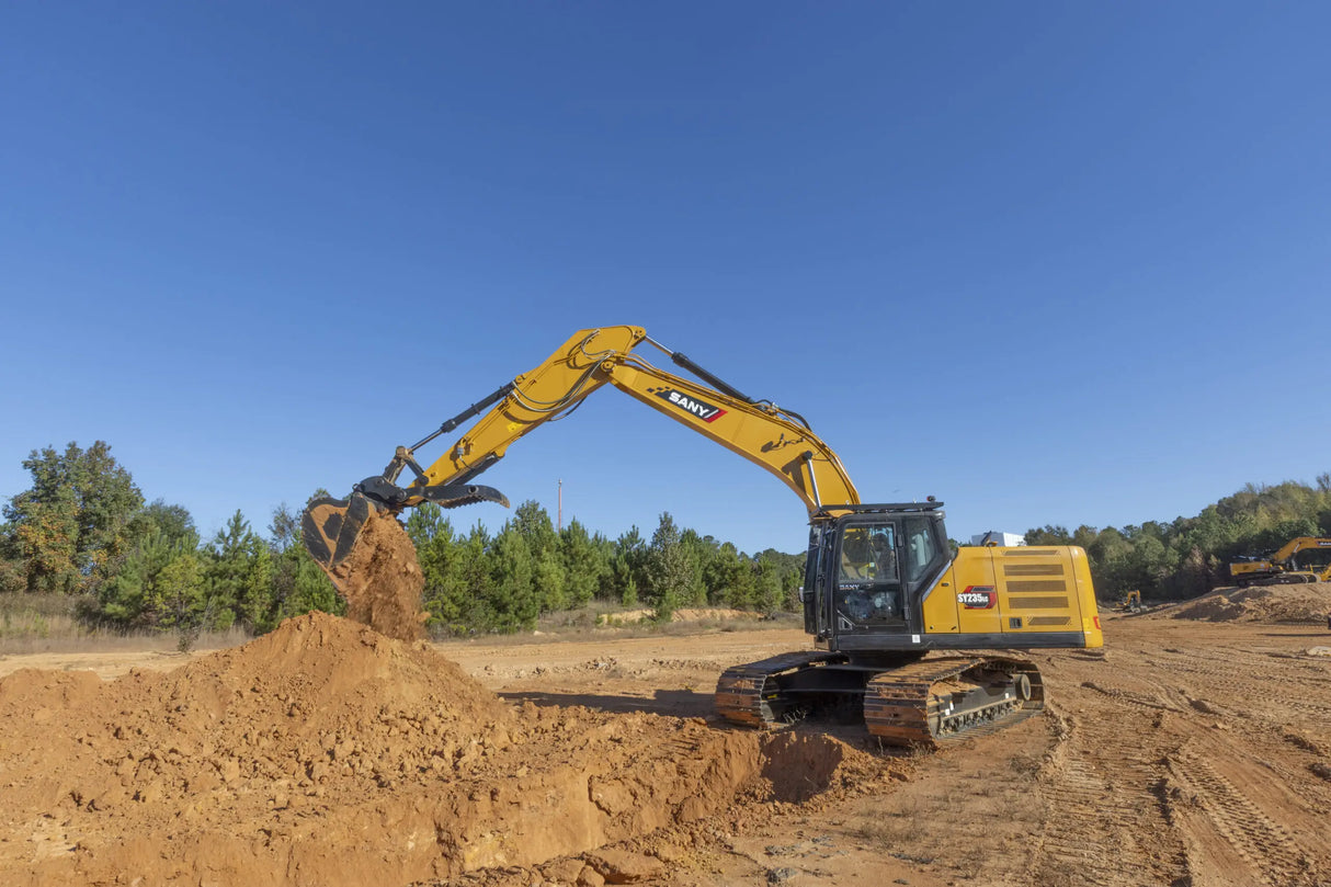 SANY SY235CB Medium Excavator - Call for pricing and attachment options
