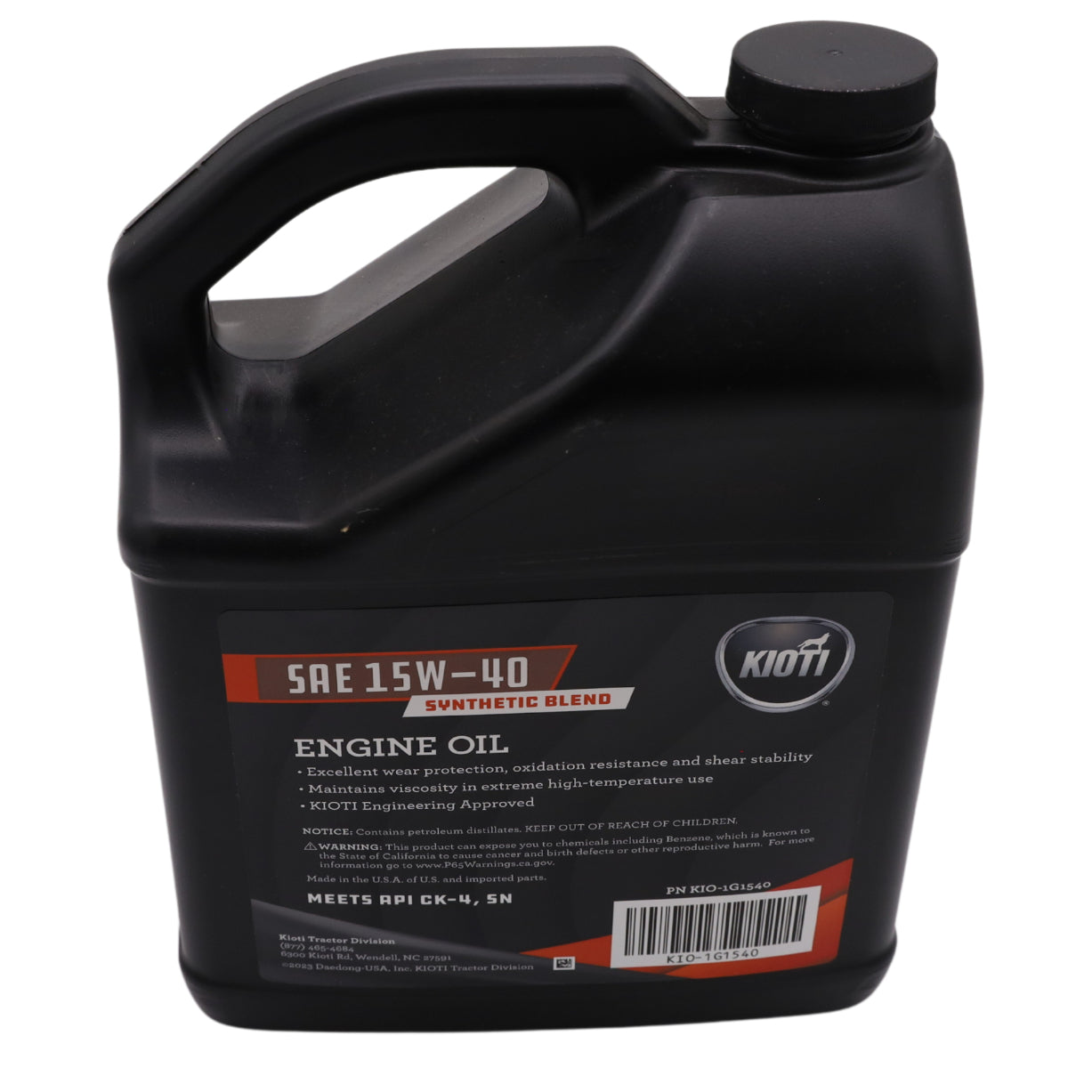 KIOTI SAE 15W40 ENGINE OIL KIO-1G1540