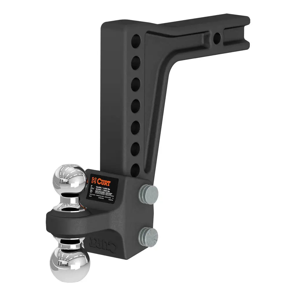 FRAMECO Deep-Drop Adjustable Trailer Hitch Ball 45936