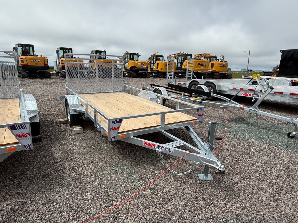 N&N Utility Series 6'x12' single axle