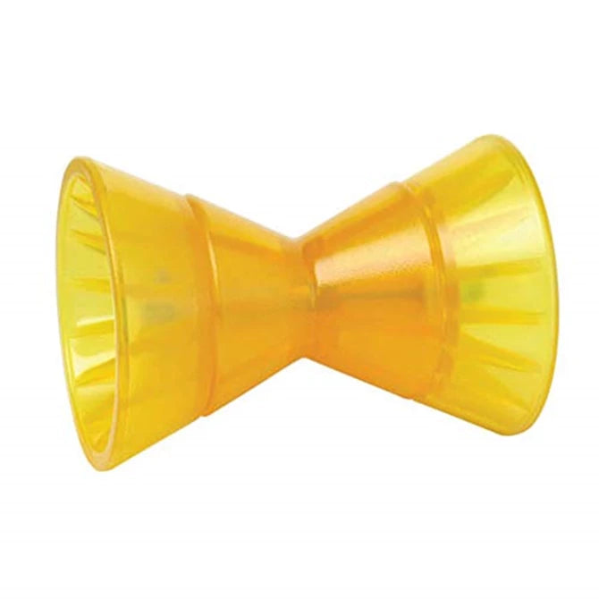 Tie Down Amber 4 in. Bow Roller Assembly with End Bells, 1/2 in. Shaft - 86142