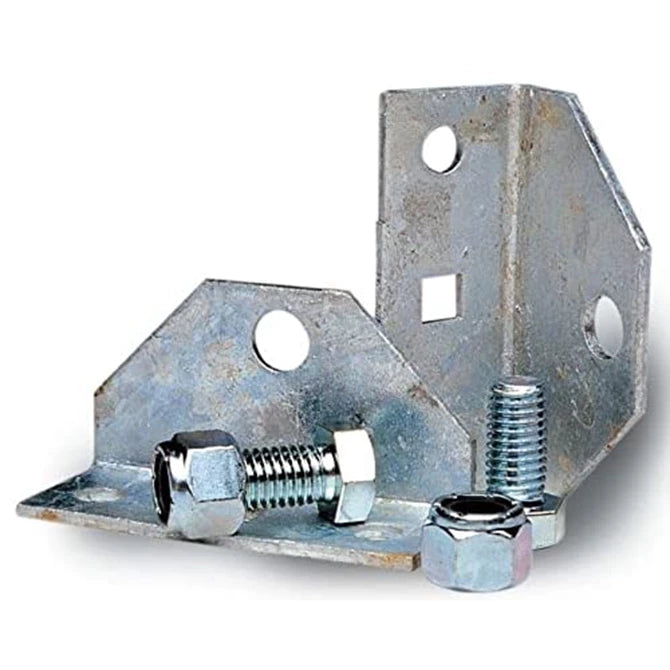 Tie Down 1/2 in. x 1 in. bolt & nyloc nuts (2x) Swivel Bracket, Pair - 86160