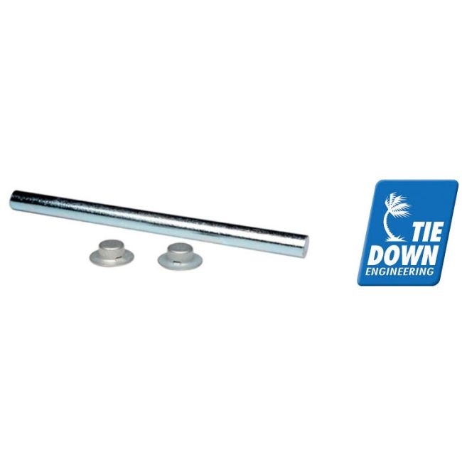 TIEDOWN 5/8" x 13-1/4" Galvanized Boat Trailer Roller Shaft Kit - 86189