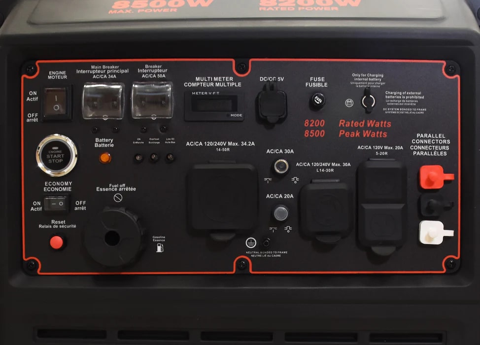 DUCAR 8500W Inverter Generator (D8600IR) Remote Start