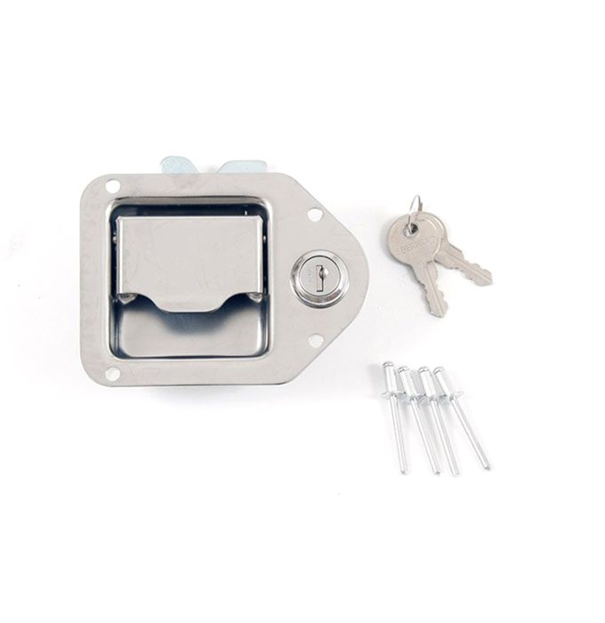 FRAMECO Stainless steel lock handle for box (bottom opening) DEEZEE - DZTBLATCH1