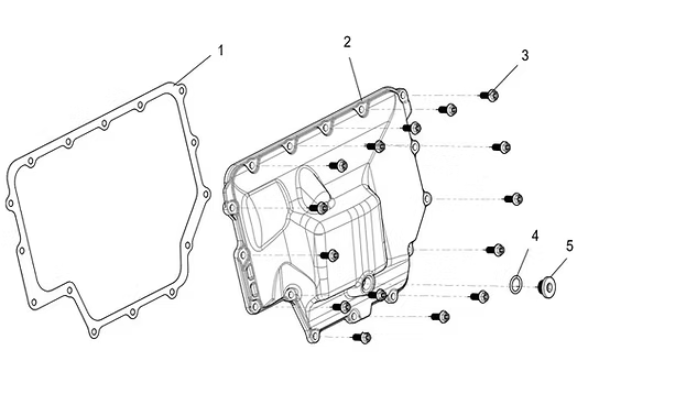 OIL PAN - F02C60001001