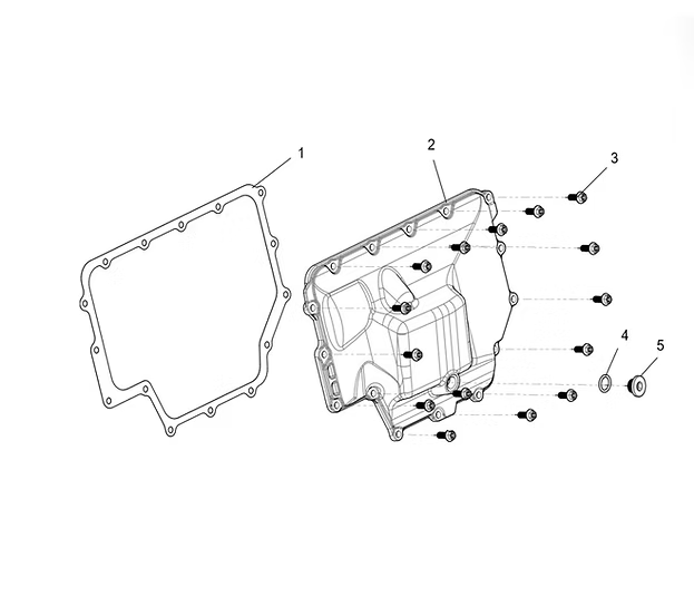GASKET OIL PAN - F02C60002001