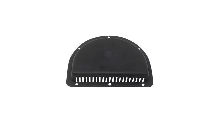 BLACK HALF MOON VENT - 10-RV-HMAV2