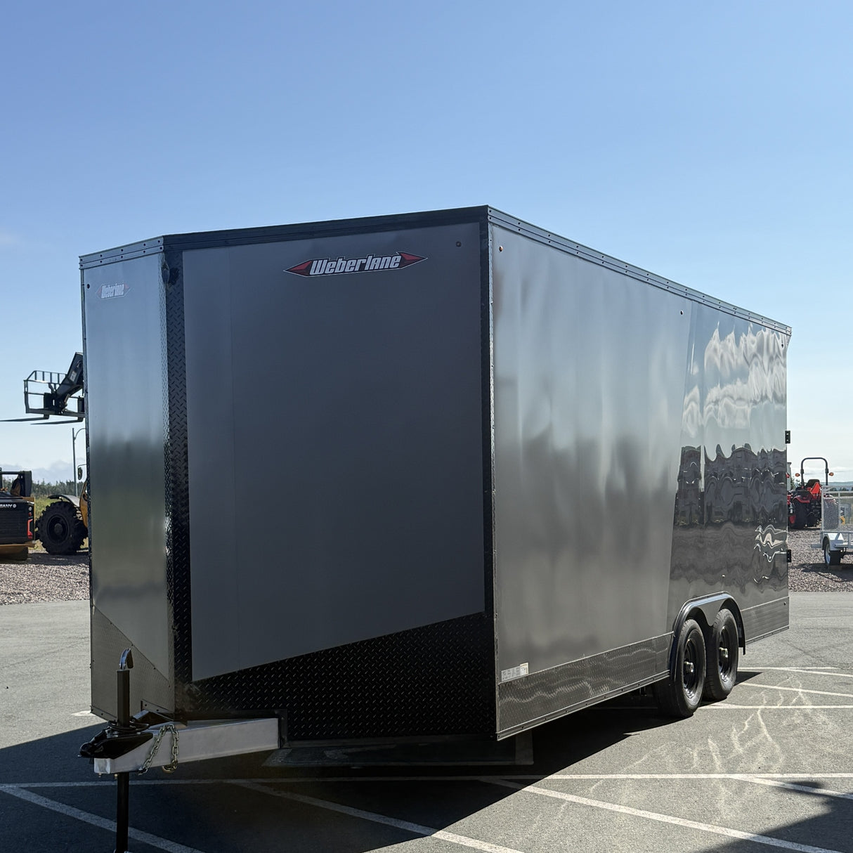 Weberlane 8.5'x20' heavy duty tandem axle
