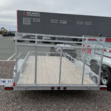 Used N&N Utility Series 7'x14' tandem axle (1 axle with with brakes)