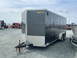 Used 2023 Kaufman 7 X 18 Enclosed Trailer