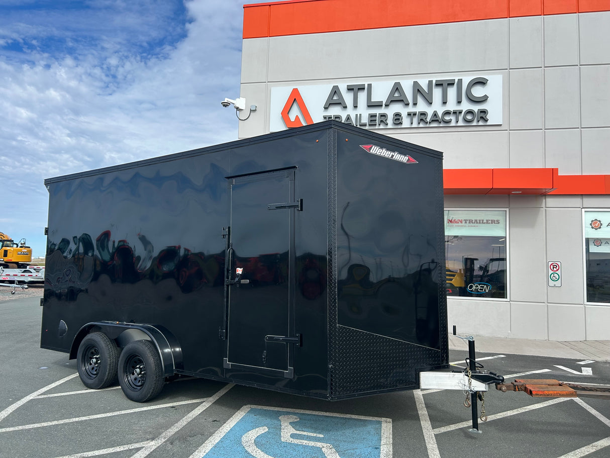 Weberlane  7.5'X16' tandem axle Blackout package