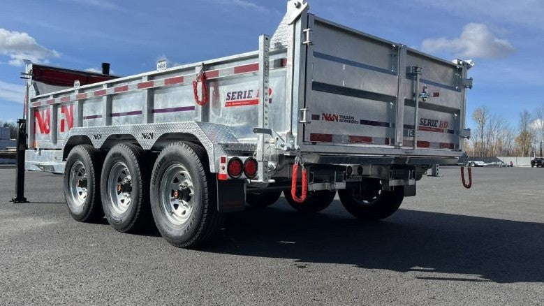 N&N Dump Torrent Series 7'x16' Tri-Axle 21K