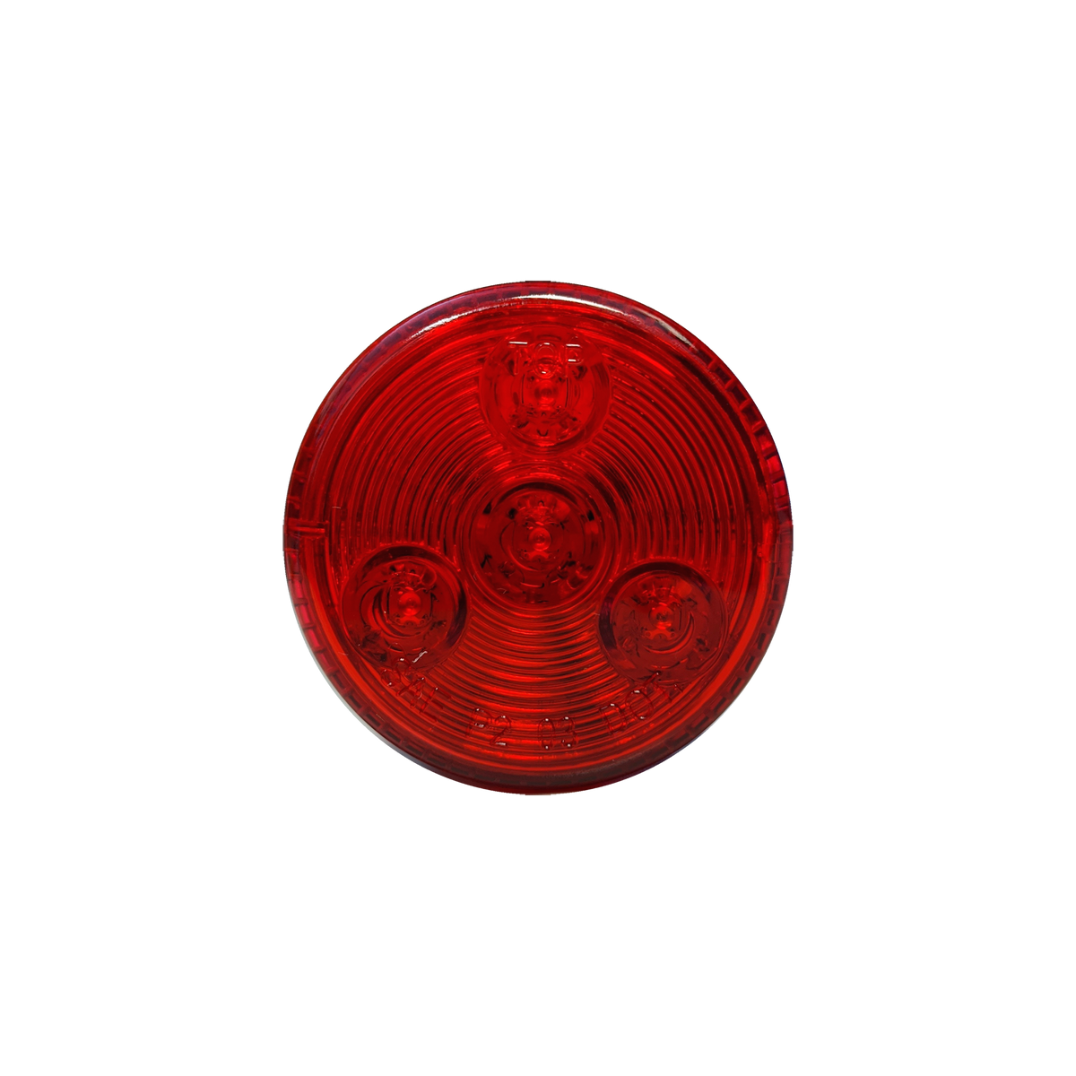 2.5" Round LED Marker Lamp - Red LED2500-4RP