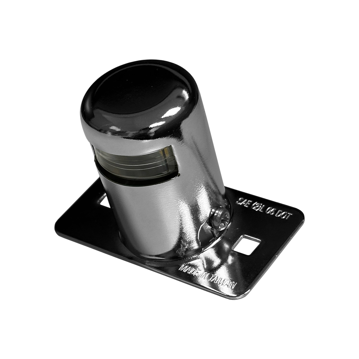 Chrome Plated LED License Lamp