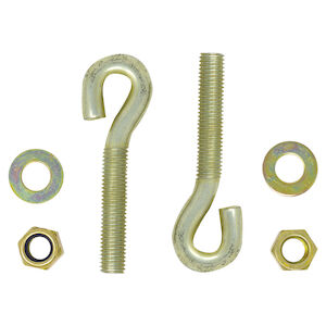 Eye Bolt Kit 5/8" x 4 1/4" Bolt, Nut, Washer (QTY 2 each) - MSC05056