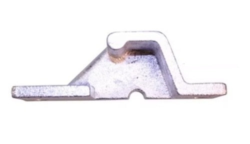Bottom Keeper For 5654X Cam Door Lock, Zinc Plated. Bolt-On PHM158-202