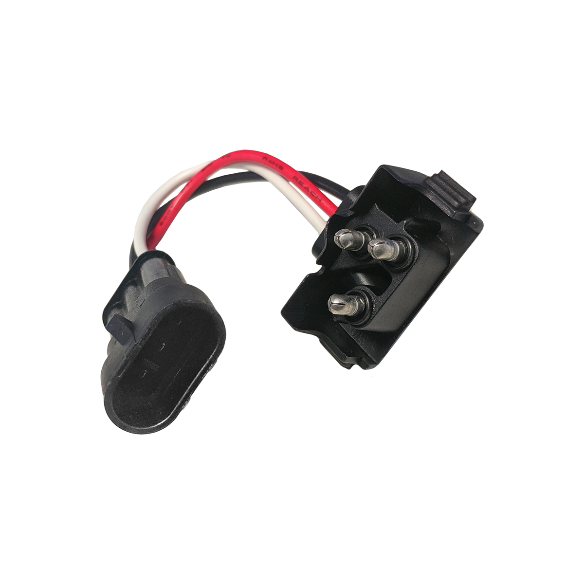 Right Angle Plug to Weatherproof Plug Adaptor PT9581-3P