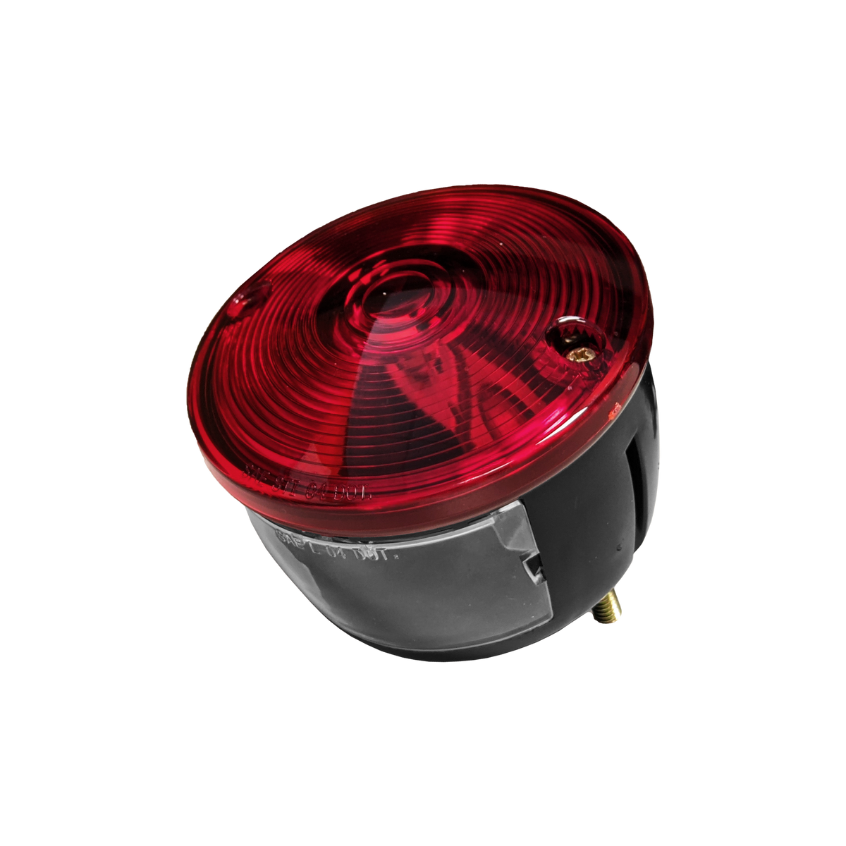 Uni Bond  – 4″ Round Red Stop, Turn, Tail, Park & License Stud Mount Trailer Lamp TL4401L