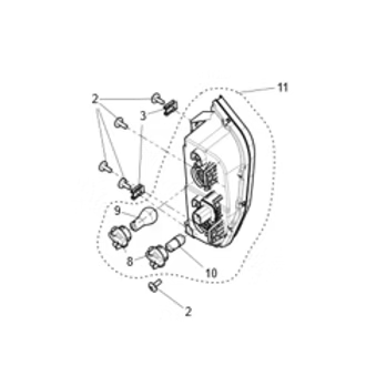 BULB TURN SIGNAL - U01M23110001