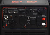 DUCAR 8500W Inverter Generator (DLG8600IR) dual fuel LPG or gasoline