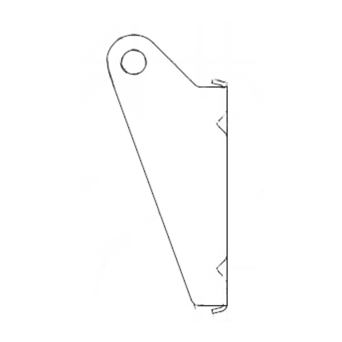 Tie Down 10 x 8 x 10-3/8 in. 11 Gauge Steel PANEL BRACKETS - 86155